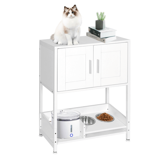 Cat Bowl Stand Cabinet PF029