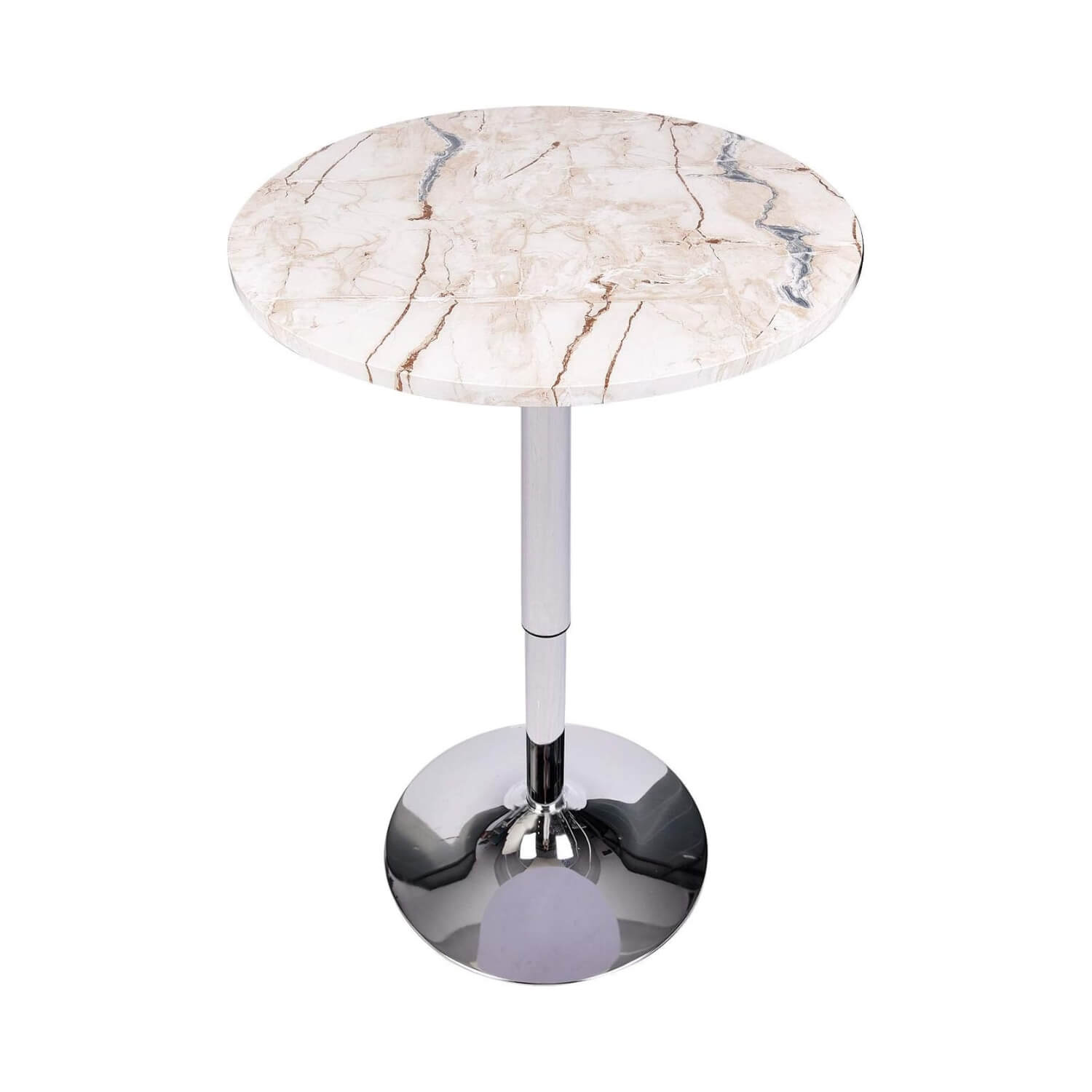 Elecwish marble white bar table