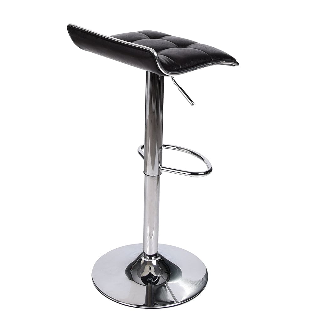 Elecwish Grid Black Bar Stool