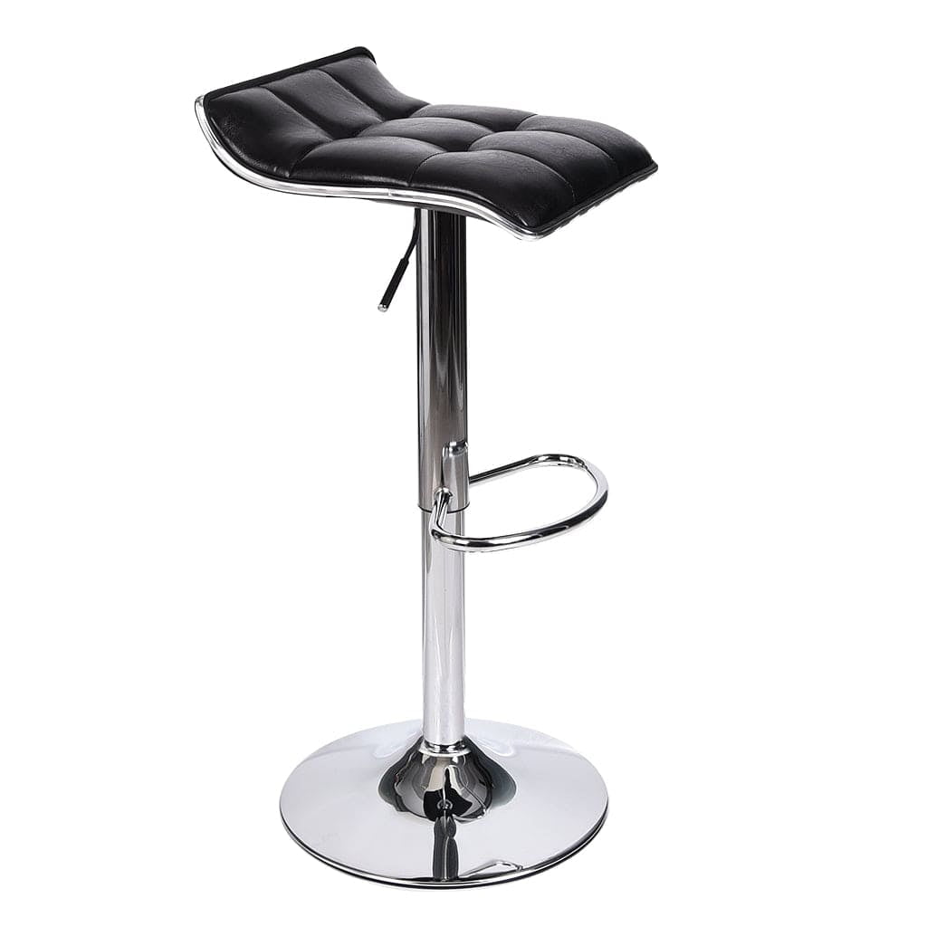 Elecwish Grid Black Bar Stool