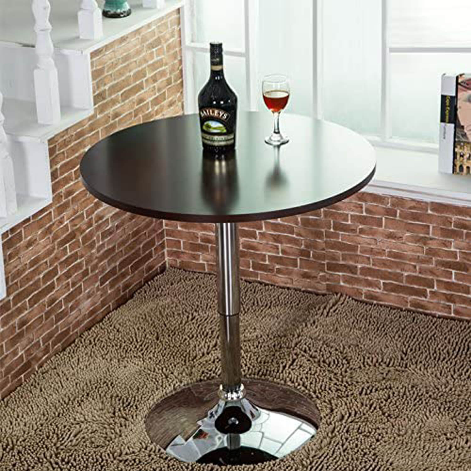 Elecwish black bar table