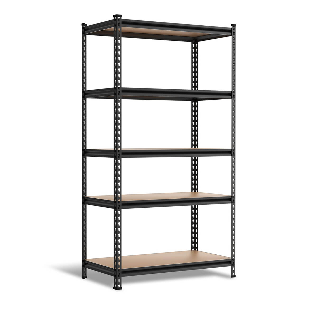 Multifunctional Bookshelf With Adjustable Steel Organizer, 5