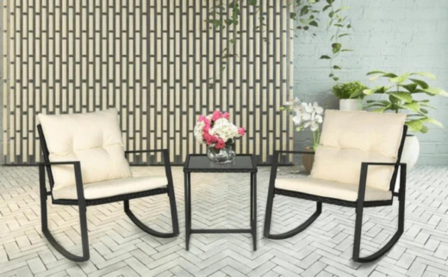 Why Should You Buy 3-Piece Rocking Bistro Set? - Elecwish