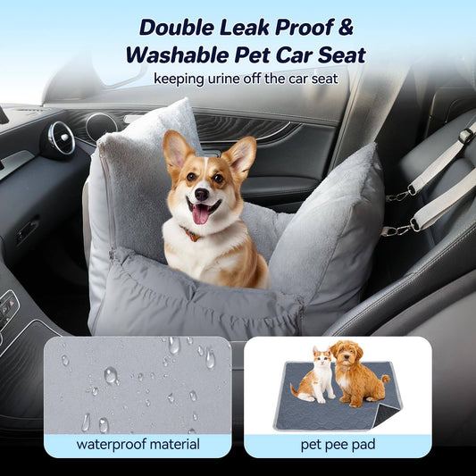 Dog Car Seat with Storage PocketPF711
