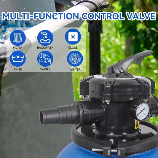 16in Sand Filter Pump for Above Ground Pool TP007-16