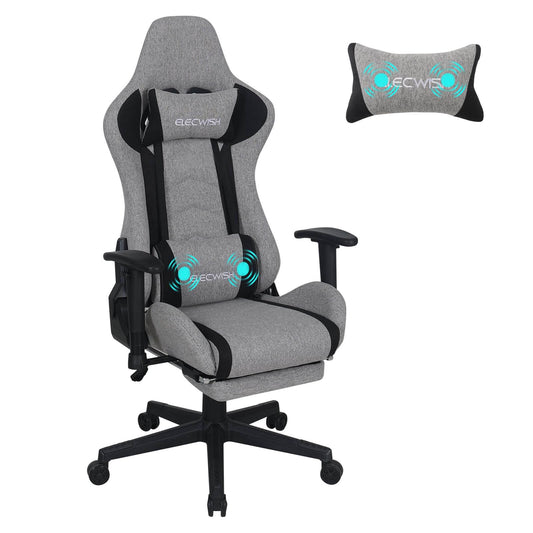 Gaming Chair with Massage Lumbar Support OC121