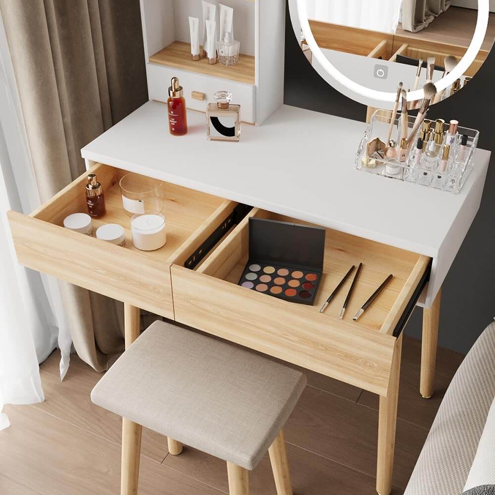 Makeup Vanity Ikea Drawers