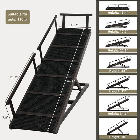 Portable Wooden Pet Ramp 64 Inch PA903