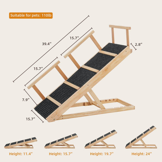Portable Wooden Pet Ramp 40 Inch PA904