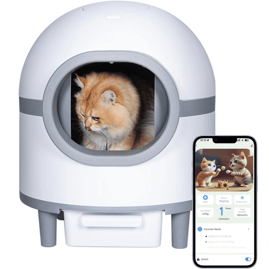 Self-Cleaning Cat Litter Box with Wi-Fi Enabled PA016