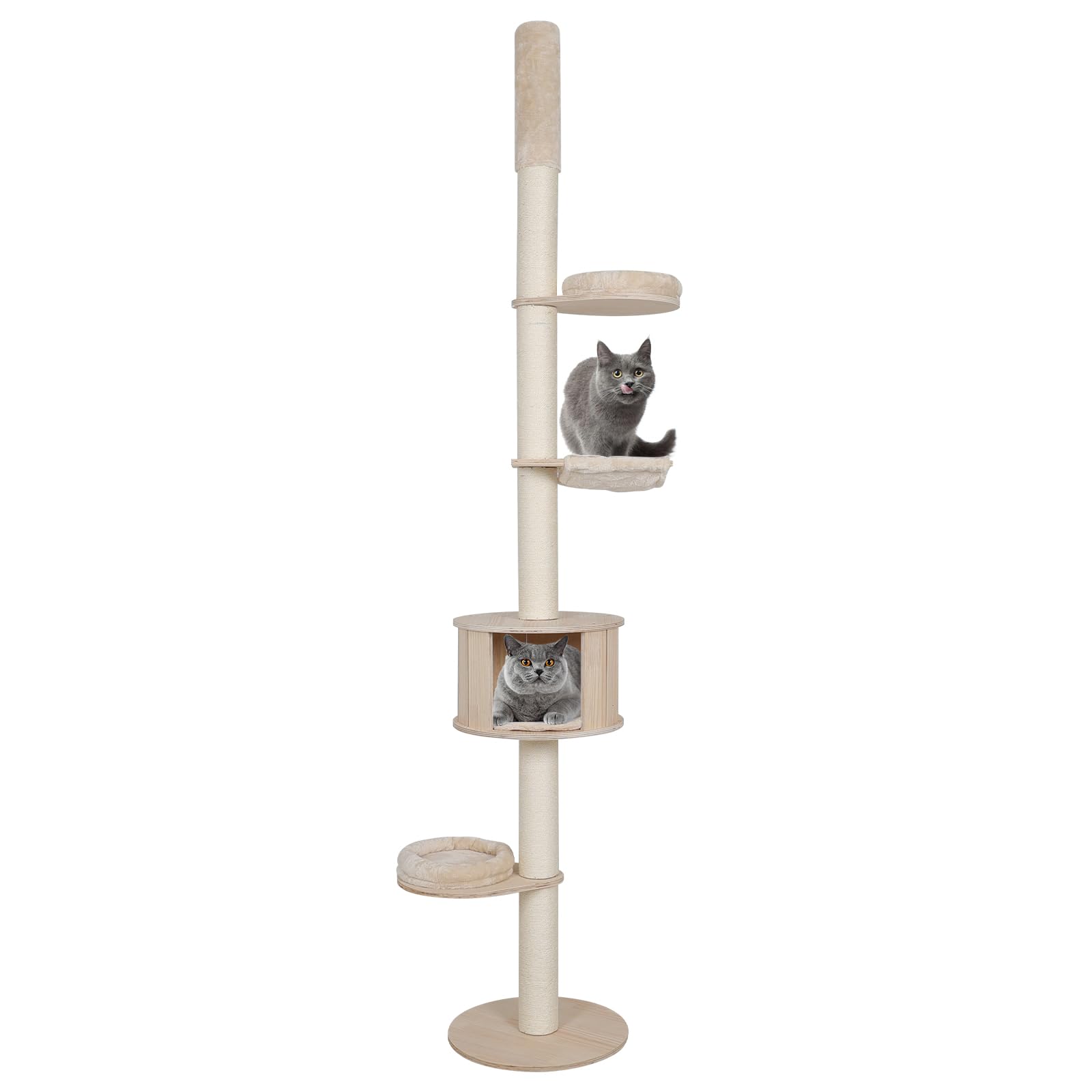 6 Tiers Cat Tower Adjustable Height PF008