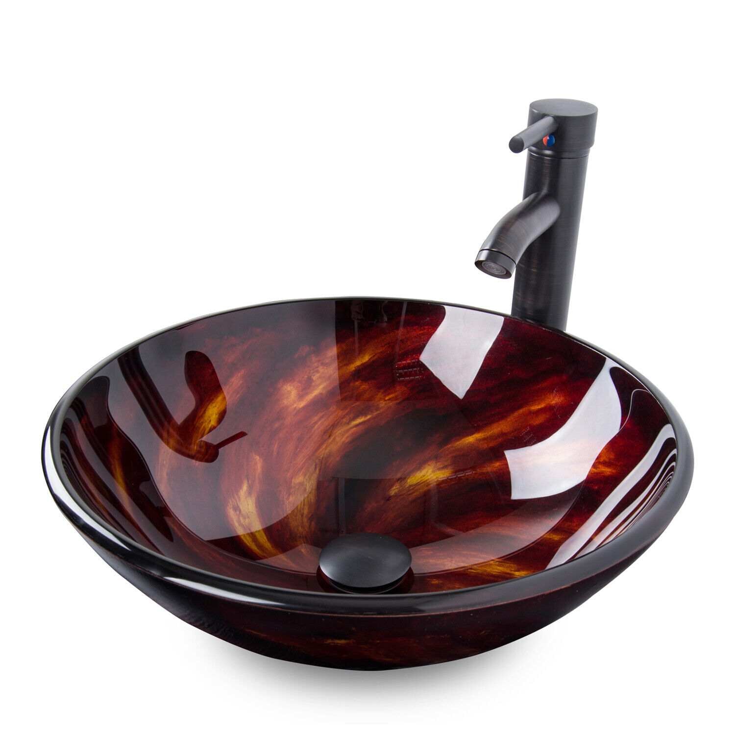 Elecwish Red Flame Sink