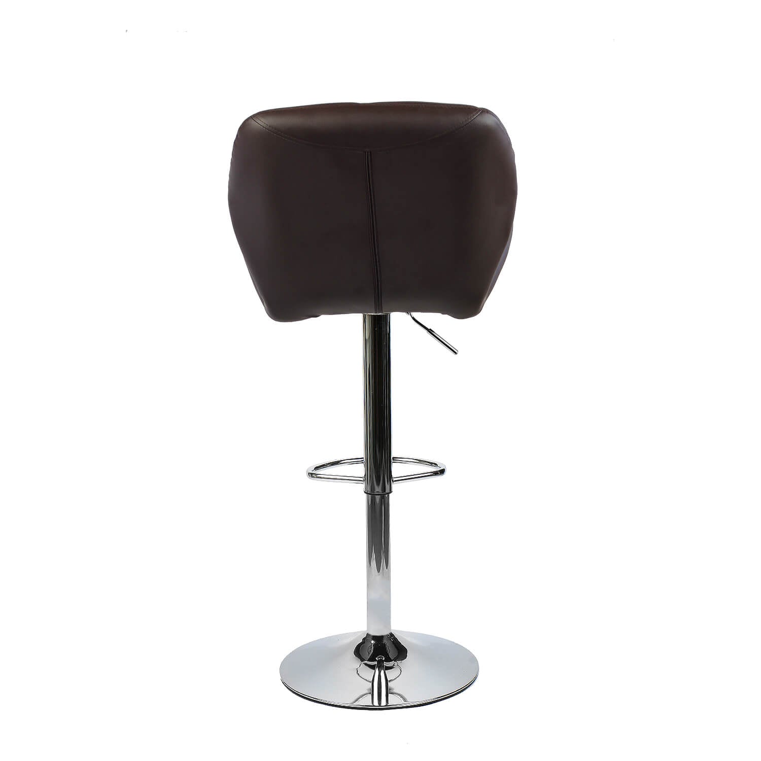 Back of Elecwish brown bar stool OW001