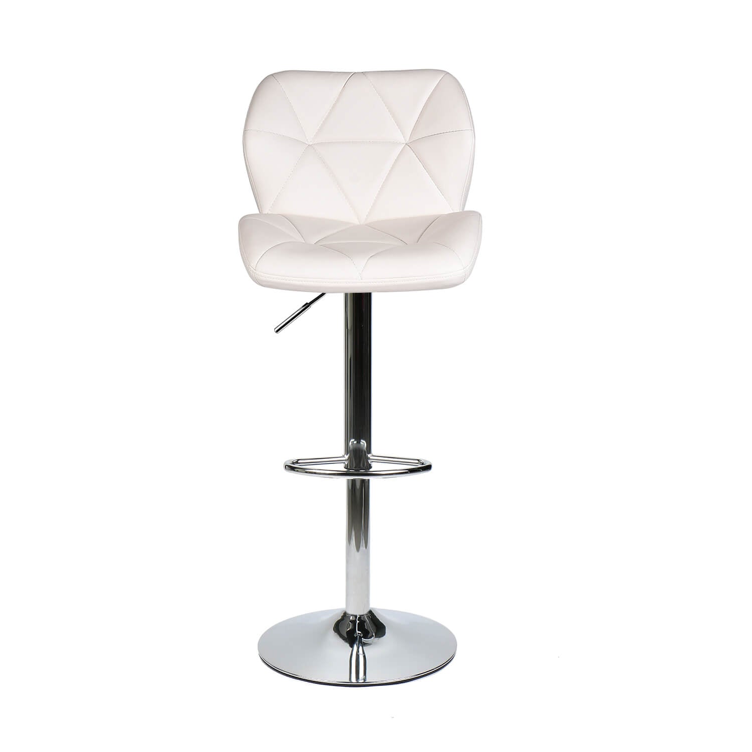Elecwish white bar stool OW001