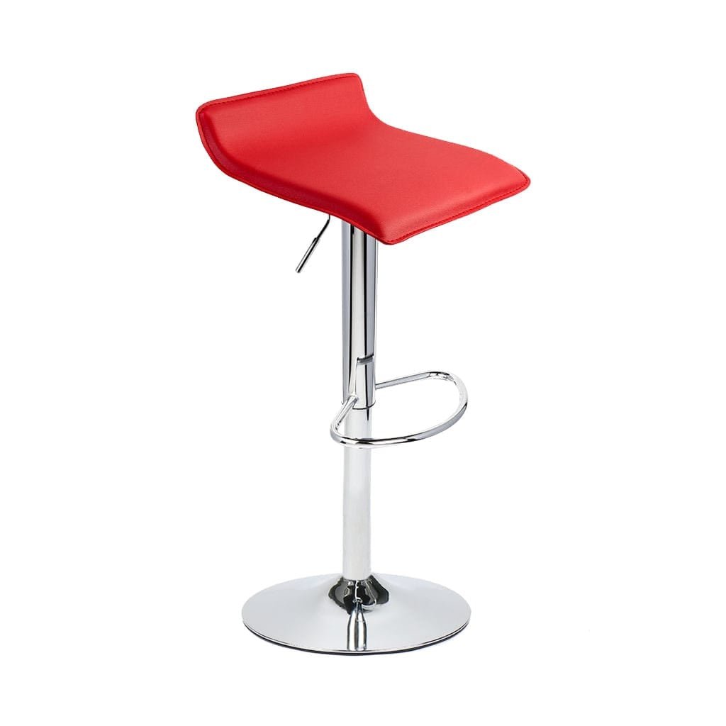 Elecwish red bar stool OW002