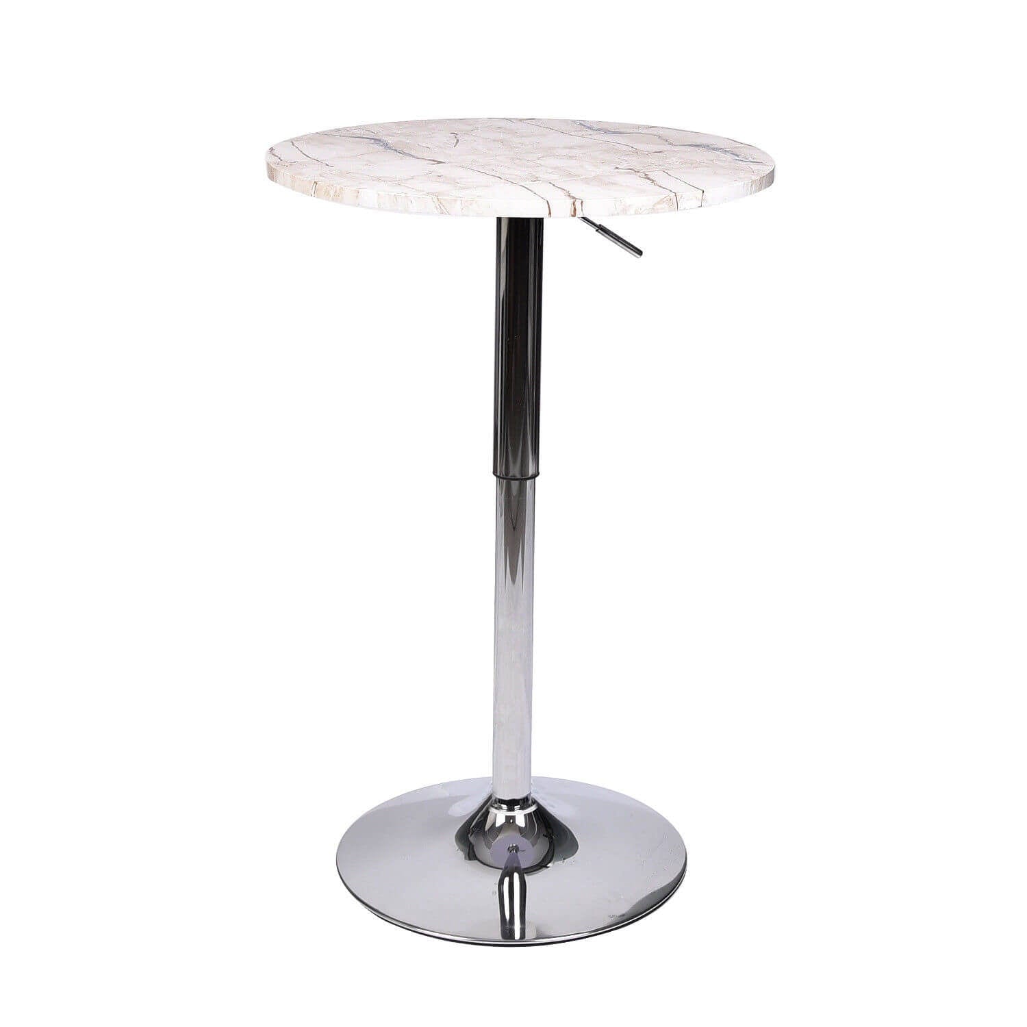 Elecwish Bar Table Marble White Bar Table OW003