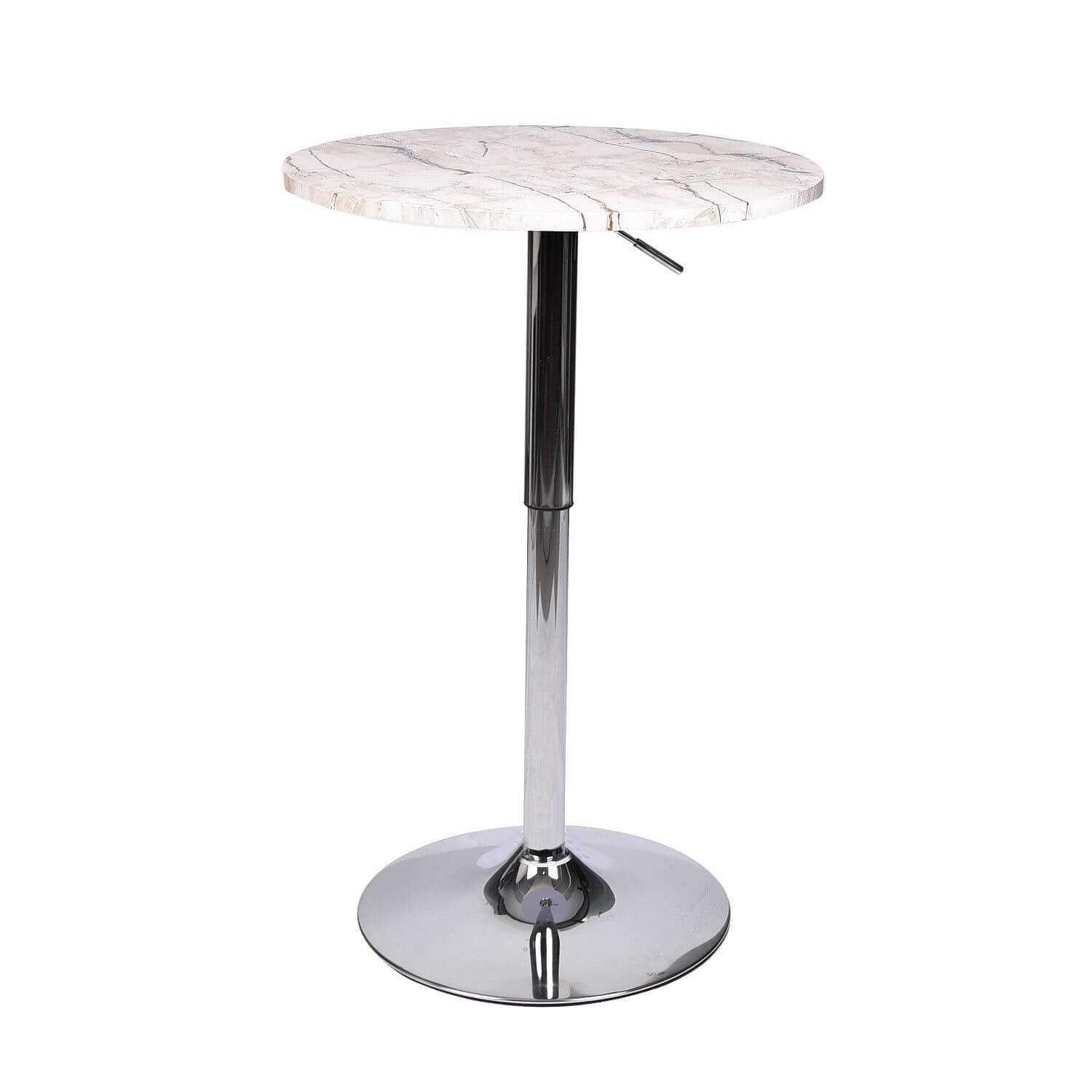 Elecwish Bar Table Marble White Bar Table OW003