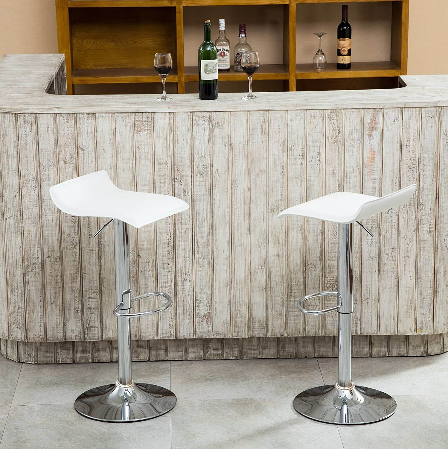 Elecwish Barstools Set of 2 Bar Stools OW002