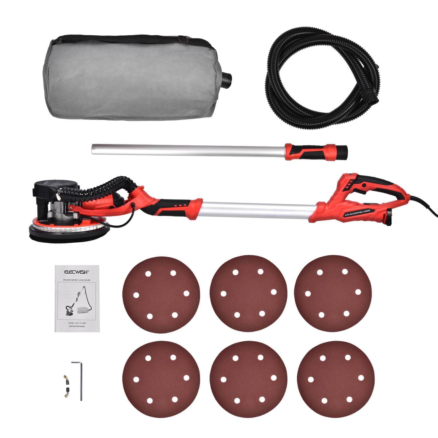 Elecwish 800W Electric Drywall Sander detail image