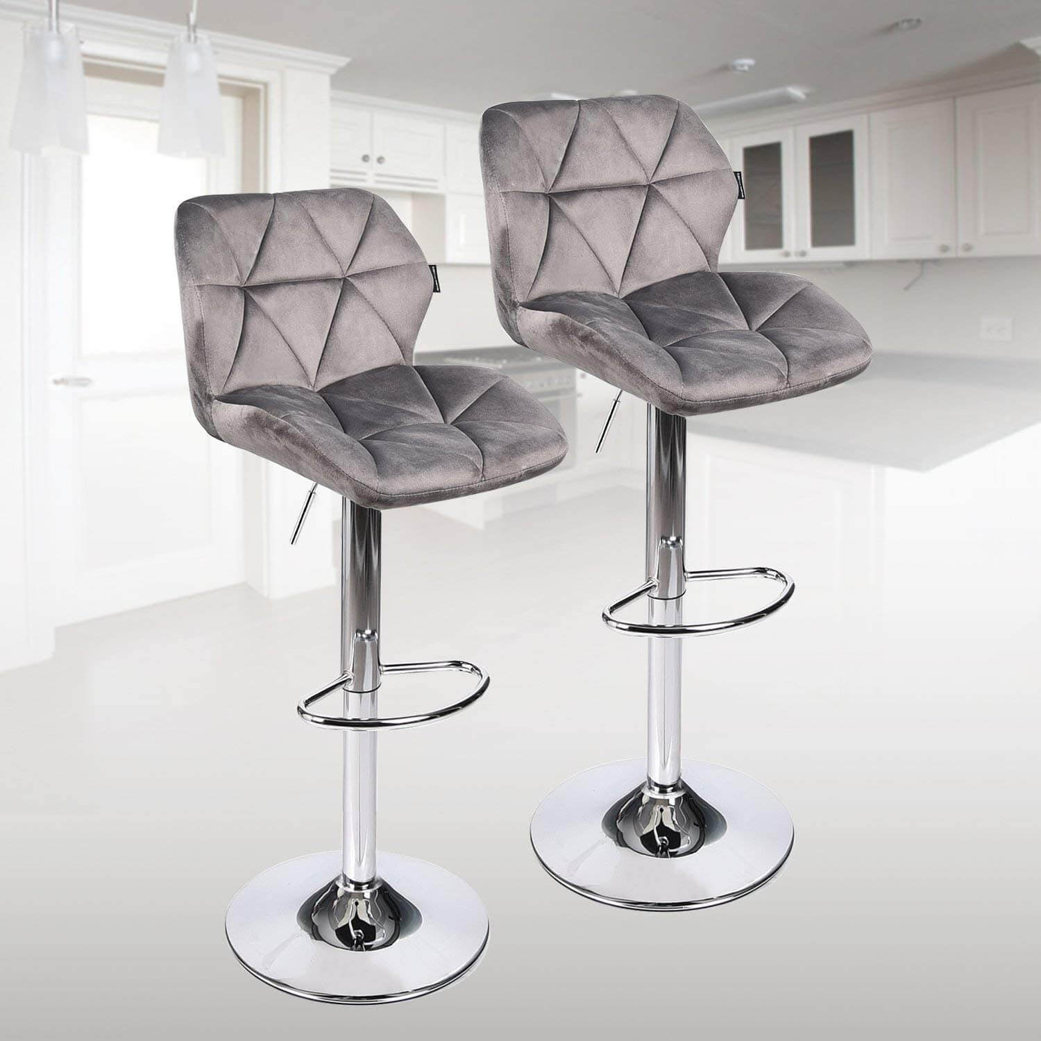 Elecwish Set of 2 Bar Stools OW005 is perfect for kitchen