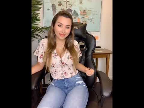 Video of influencer recommended Elecwish Video Game Chairs Gray Gaming Chair With Footrest OC087