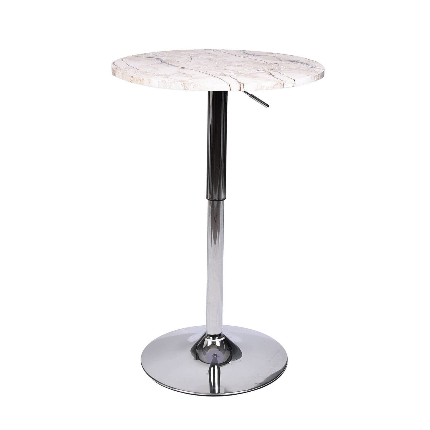 Marble white bar table ow003